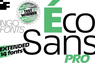 Éco Sans Pro Extended: A Bold Typeface for Marketers